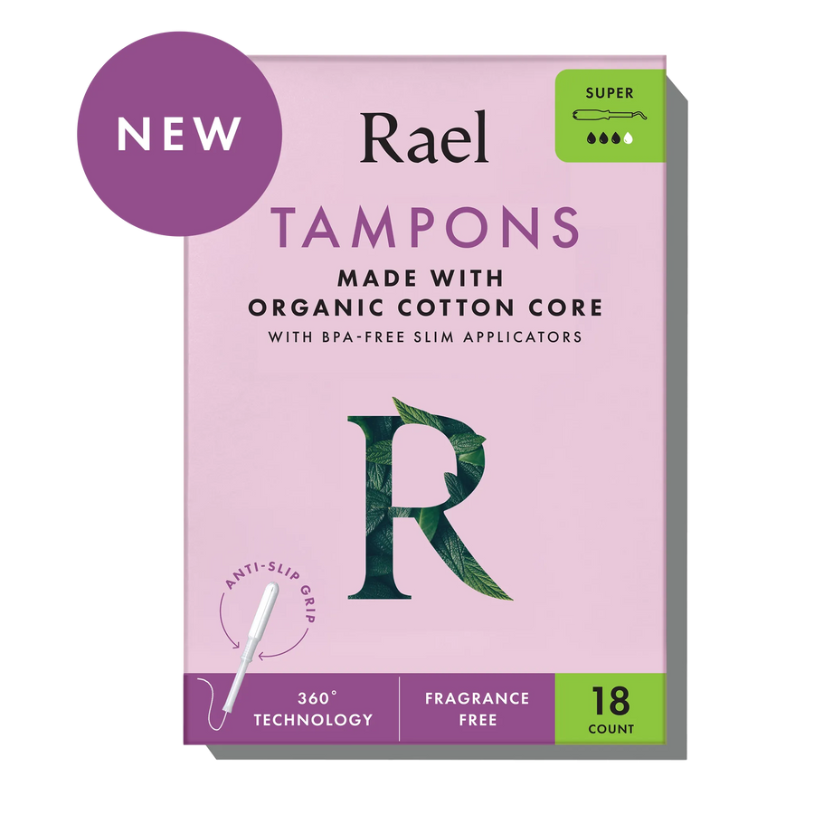 Super Slim Applicator Tampons Made With Organic Cotton B4