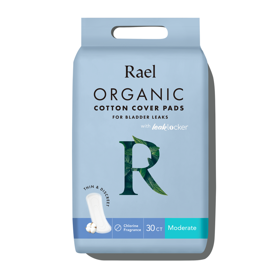 Moderate Organic Cotton Cover Incontinence Pads V1