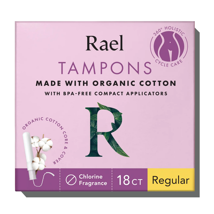 Regular Compact Tampons Made With Organic Cotton U5